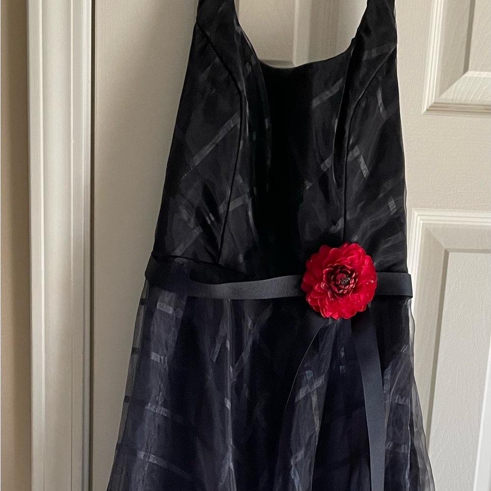 Betsy & Adam Black Prom Dress
